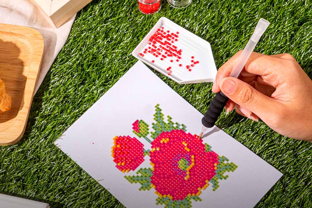 Mobile Painting Tools Christmas Diy Drawing Kit Flower - Temu