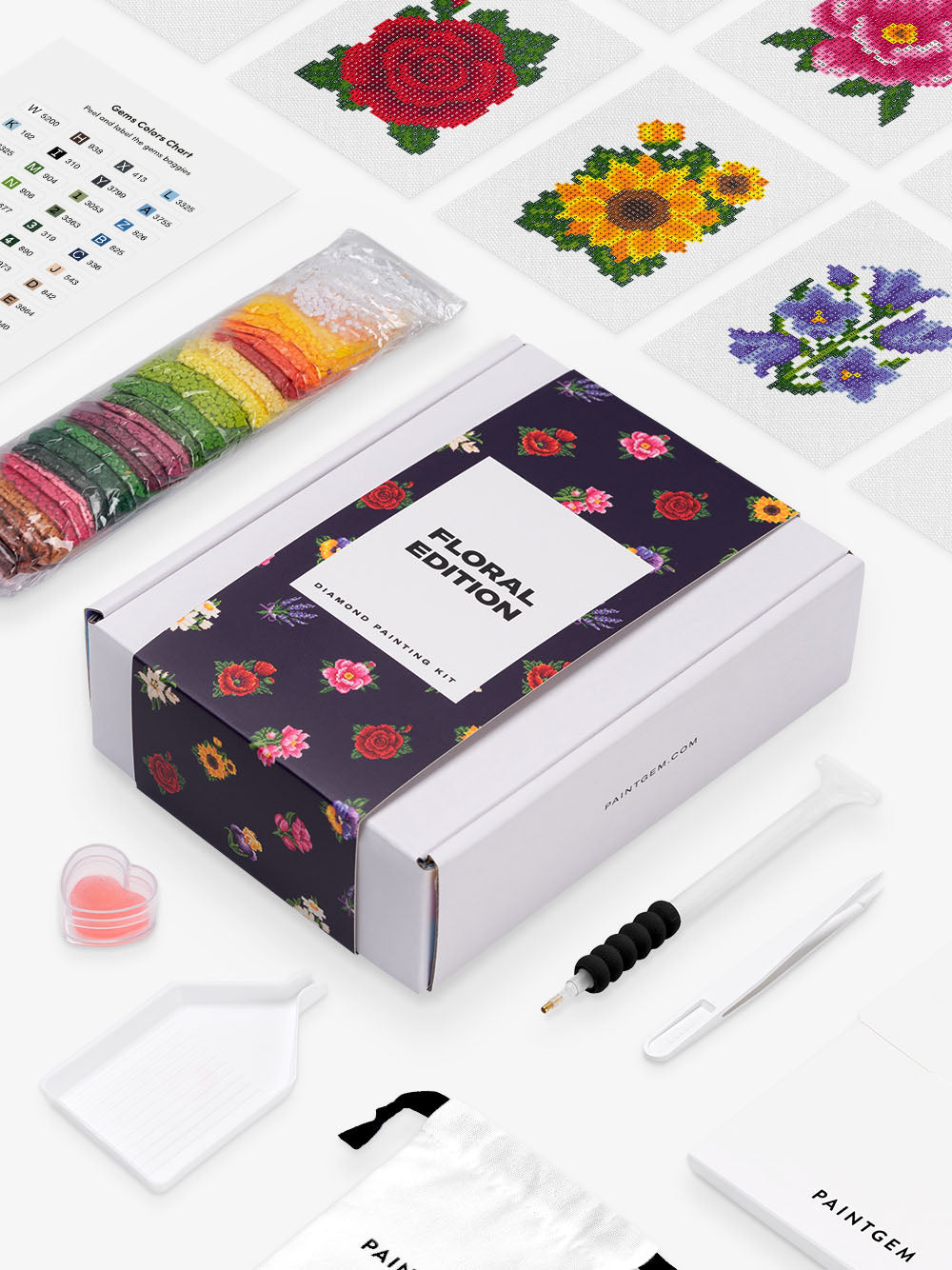 FQOVKYN Flower Diamond Painting kit Diamond Painting Kits for